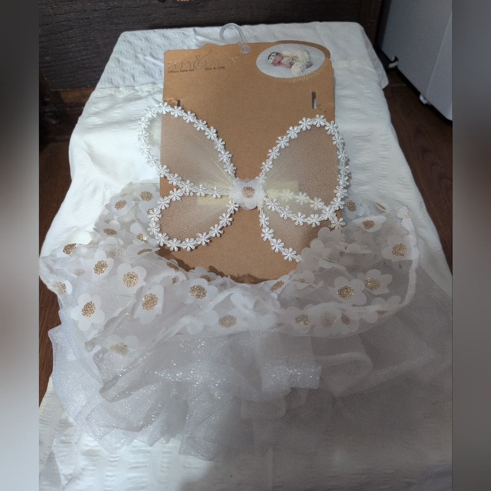 Elly & Emmy Two Piece Tu Tu 0 To 12 Months Set